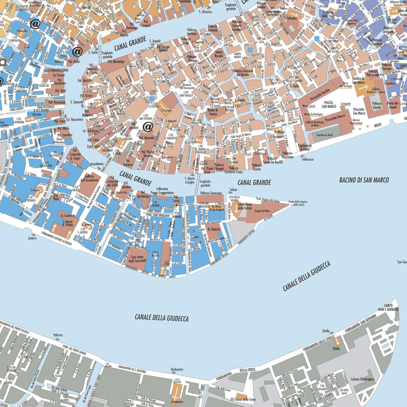 Map Venice square